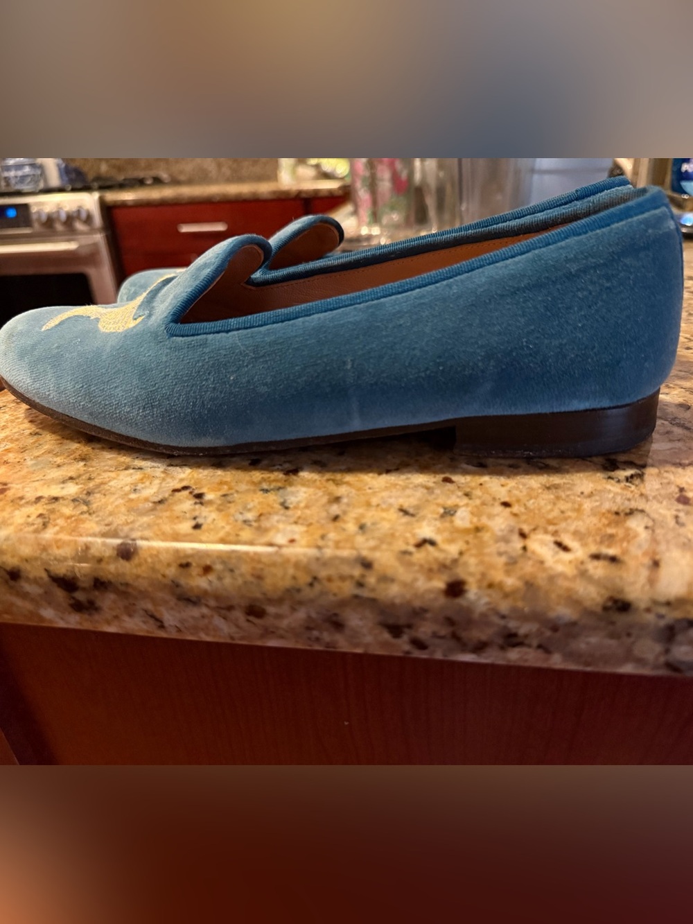 Stubbs and wootton velvet loafers - Picture 5 of 13